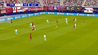 EURO 2024 | Portugal vs Czech Republic | High Quality Gameplay and Mods Pes 2021