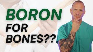 Are you using Boron for Osteoporosis? | WATCH THIS!