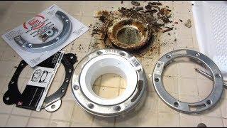 Toilet Flange Repair | Broken Rusted Closet Flange Replacement Kits | How To