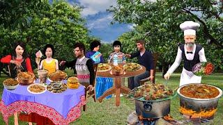 Farm Restaurant Fresh Organic World's Famous Street Food Hindi Kahani Moral Stories New Comedy Video