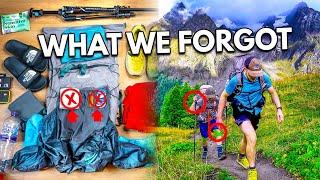 Tour Du Mont Blanc: What To Pack (and Not to Pack)