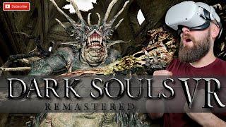 DARK SOULS VR IS AMAZING! New VR mod lets you PRAISE THE SUN in VR! // Quest 2 Airlink