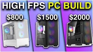 The BEST Gaming PC Builds FOR ALL BUDGETS  HIGH FPS GUARANTEED