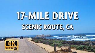 17 Mile Drive - Renowned Scenic Route Along California Pacific Coast in Monterey Peninsula || 4K