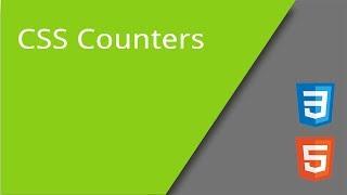 Using CSS Counters to Count Elements