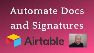 Automate Document Creation and Send for Signatures