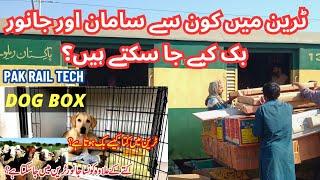 How to transport Luggage and Animals (Pets) by Train in Pakistan ?