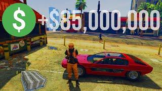 *NEW* GTA 5 SOLO $85,000,000 MONEY GLITCH (GTA 5 Money Glitch As Of Patch 1.70) GTA 5 Online Glitch