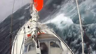 Inside the Southern Ocean during a 40 knots storm