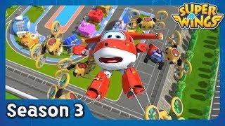 Send in the Drones | super wings season 3 | EP37