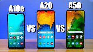 Samsung Galaxy A10e VS A20 VS A50, Which Phone is Right for You?