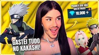 PEGUEI O KAKASHI DESSA VEZ E MOSTREI A MELHOR JOGABILIDADE DE TODAS! | Free Fire - Andy Ferreira