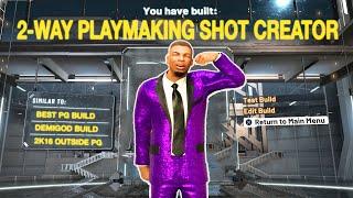 My *NEW* 2-WAY PLAYMAKING SHOT CREATOR build is a DEMIGOD! BEST BUILD NBA 2K20! DEMIGOD BUILD 2K20