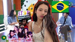 NEWJEANS FB ON FRONTLINE TV NEWS & R@CIST AB LISA, BLACKPINK COME TO BRAZIL #YG