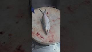 Milk Fish Cutting Skills#shorts