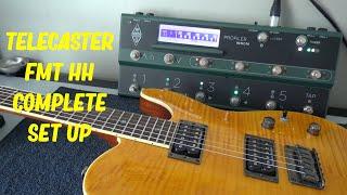 2015 Fender Telecaster Custom FMT HH Special Edition Complete Set Up and Many  set up Tips for you!