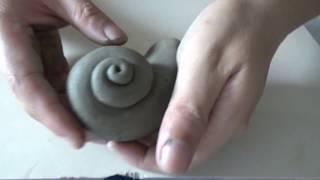 New clay snail ideas easy to make