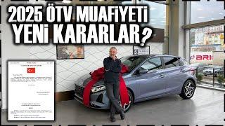 RESMİ GAZETE'DE YAYINLANDI! 2025 ÖTV MUAFİYETİ DEĞİŞİKLİKLERİ | SON DAKİKA