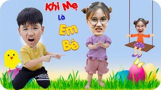 Khi Mẹ Biến Thành Em Bé  Min Min TV Minh Khoa