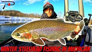 Winter Steelhead Fishing in Michigan