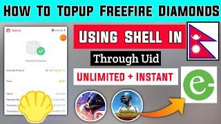 HOW TO MAKE SHELL ACCOUNT AND TOPUP DIAMONDS IN NEPAL | Sk The Gamer