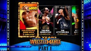 PS3 Gameplay: WWE 2K14 - (Part 1) 30 Years of Wrestlemania