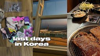 s5 vloglast days in korea; eating soo good during my last week!