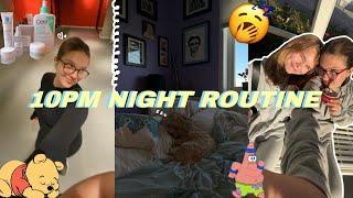 NIGHT ROUTINE  (Working out, friends, skincare, books, staying healthy++)