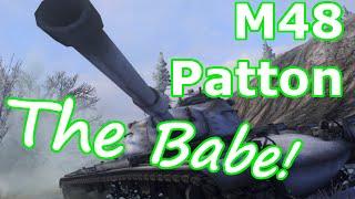 M48A1 Patton 'The Babe!' (Tier X American medium) (World of Tanks Console)