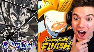 WHAT! NEW ULTRA Vegeta & LF SSJ2 Gohan REACTION! Dragon Ball Legends 3rd Anniversary Part 2!