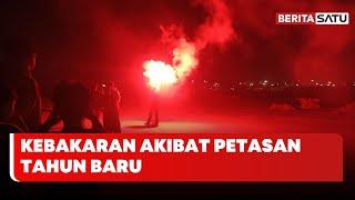 Kebakaran Melanda Daerah Cilincing Akibat Petasan dan Kembang Api Tahun Baru | Beritasatu