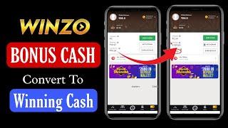 Winzo Cash Bonus-ஐ எப்படி Withdraw பண்ணுவது..??/Winzo Bonus Use Trick..!?