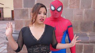 Spider man | An ordinary day for Spider-Man (spider-man in real life) - SPIDER-MAN & BLACK CAT