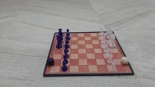 Chess game - A stop motion animation.