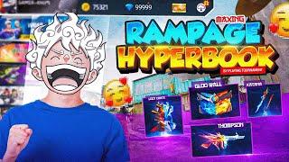 I Maxxed Out  Rampage Hyperbook For Free  By Playing Solo Tournament In 1 Hour ️ ~ desikiller