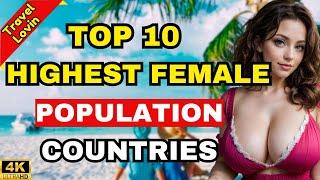 Top 10 Countries with the Highest Female Population in 2024