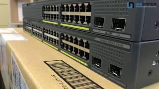 Mở hộp | Switch Cisco WS-C2960X-24TD-L Catalyst 2960-X 24 GigE, 2 x 10G SFP+, LAN Base | UNI SYSTEM