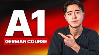 Learn German A1 in 25 Minutes Step by Step (Crash Course For Beginners)