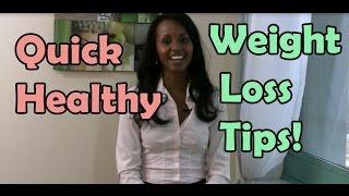 Quick Healthy Weight Loss Tips | Jovanka Ciares