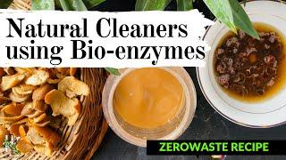 Cleaning Products using Bio Enzymes | DIY Cleaners | Kitchen Waste Management