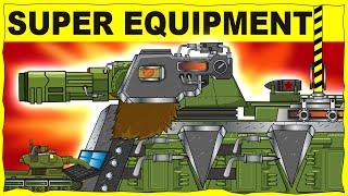 Soviet Dorian received new super equipment - Cartoons about tanks