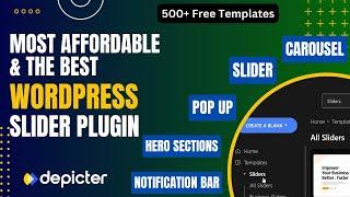 Best Free WordPress Slider Plugin | Depicter Plugin Review