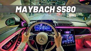 2021 Mercedes-Maybach S580 | POV NIGHT DRIVE