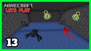 Building a DOUBLE CAVE SPIDER FARM | Minecraft 1.20.1 Let's Play - Ep. 13