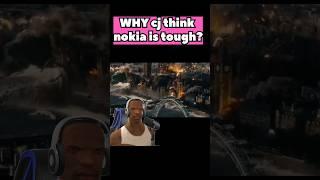 What cj think about nokia | #nokia #memes #cj #gameon #funny #carljhonson #gamerlife #gta #playcj