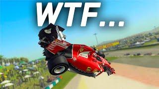 The F1 Game With The Funniest Crash Physics...