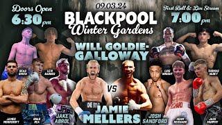 VIP Boxing Promotions live from Blackpool's Winter Gardens ( 9 Mar 2024)