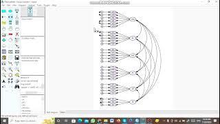 Improving Model Fit Values with Modification Technique using AMOS