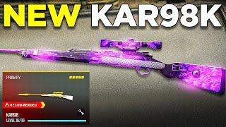 new KAR98 is *BROKEN* in WARZONE 3!  (Best Kar98k Class Setup) - MW3