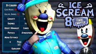 Ice Scream 8 - TRAILER MOD MENU | DOWNLOAD